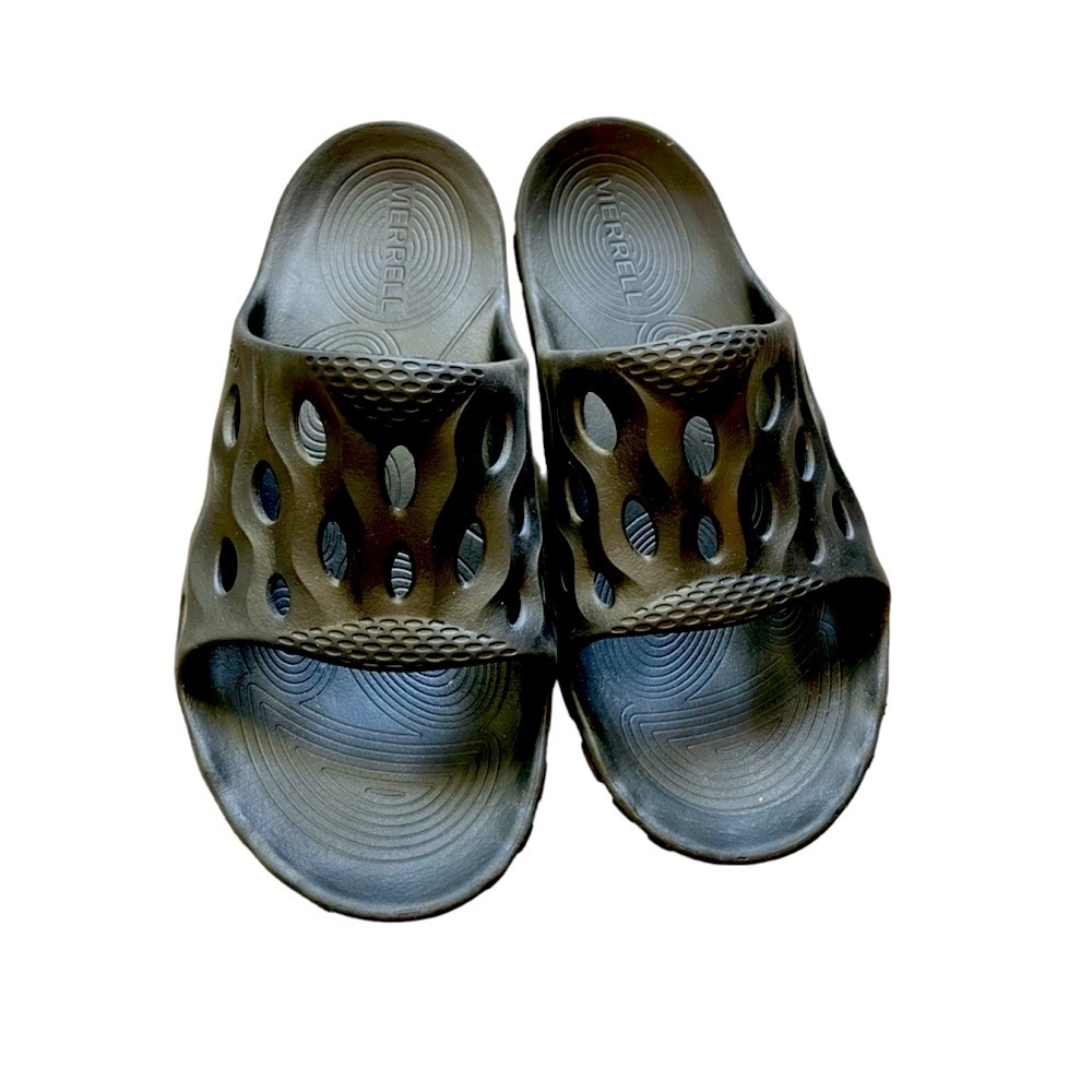 Merrell Unisex Black Slide Sandals M7/W8.5